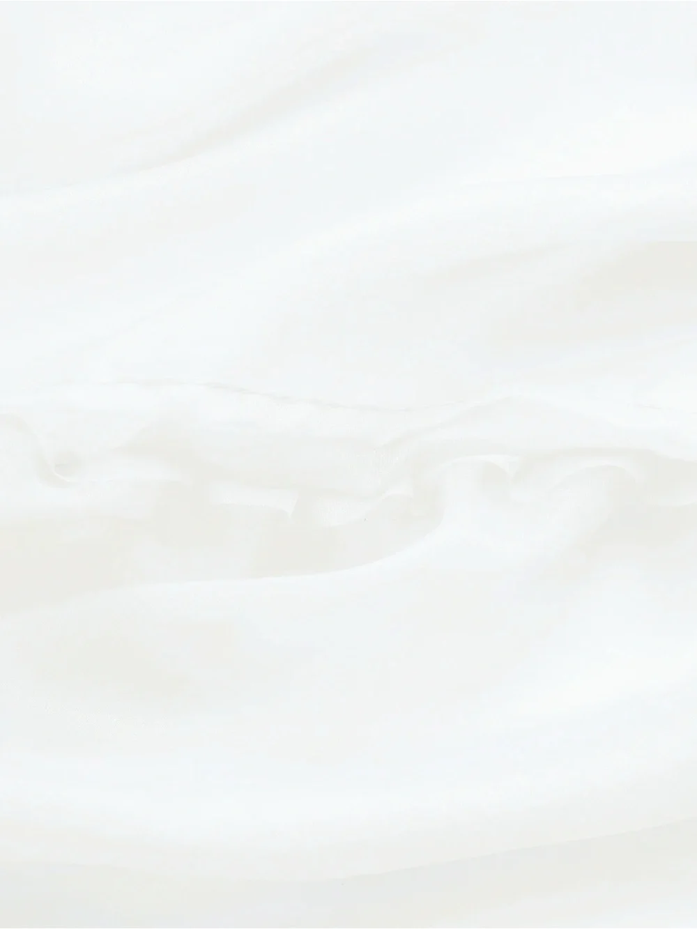 LoveShackFancy Vibes White Sheer Ruffle Curtain Panels